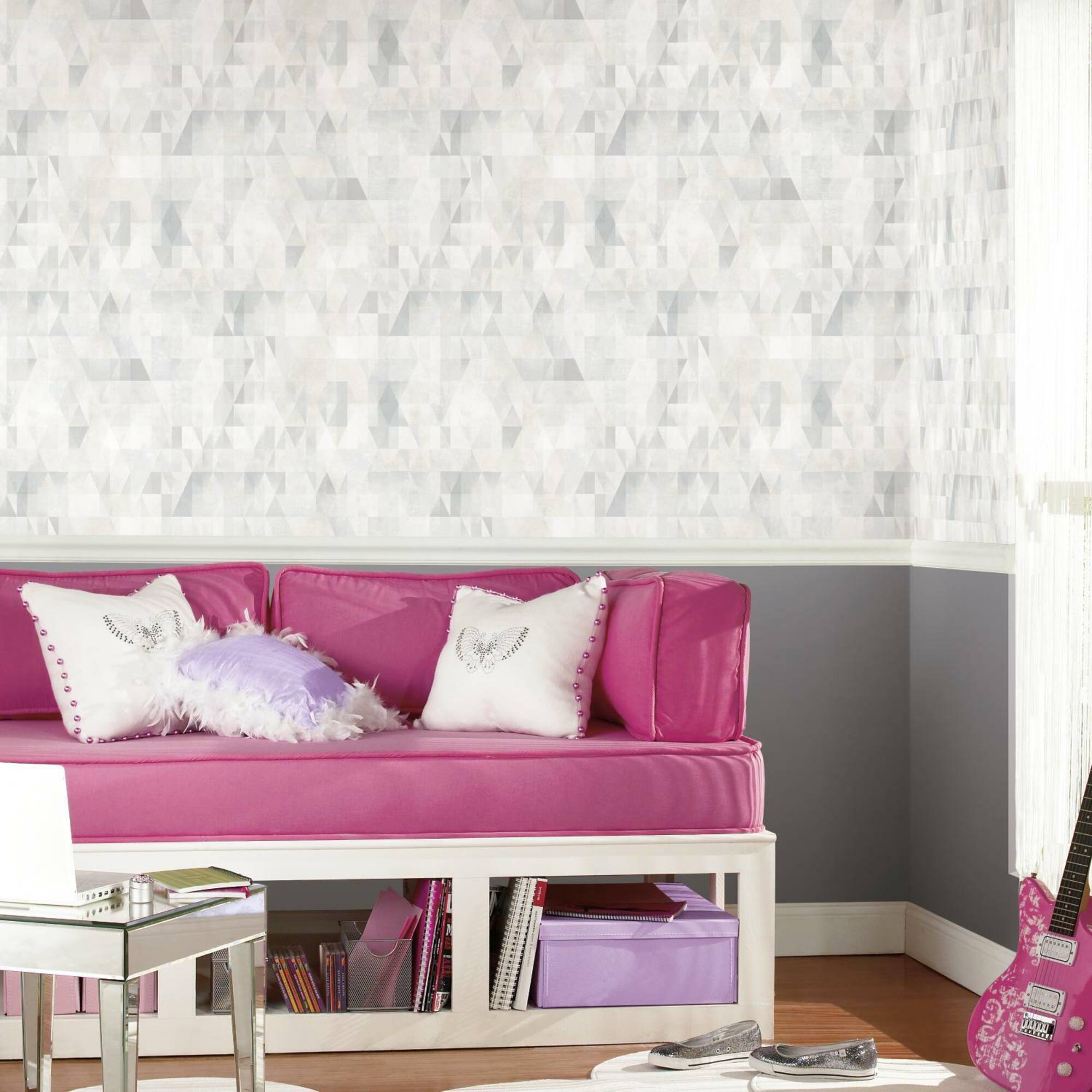 RoomMates Prismatic Geo Peel & Stick Wallpaper